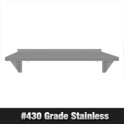 Stainless Steel Wall Shelf - 1200mm - WS1248